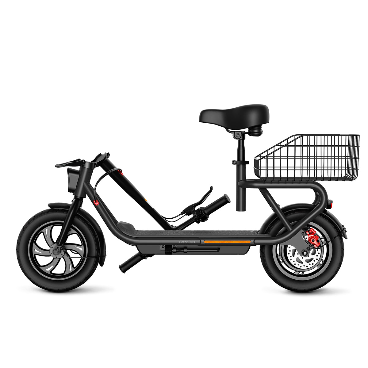 Sisigad Gofer Plus 12“ Fat Tire Electric Bike For Shopping
