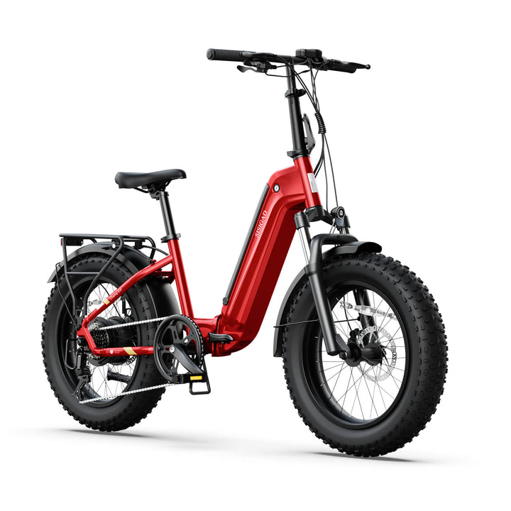 SISIGAD 20" Champ Ext Fat Tire Folding Electric Bike - SISIGAD