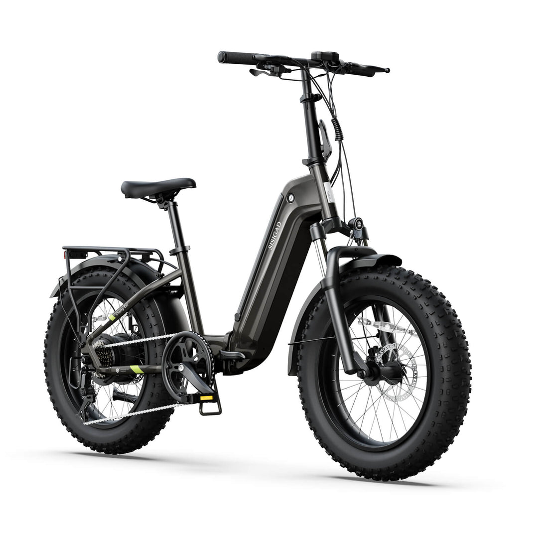 SISIGAD 20" Champ Ext Fat Tire Folding Electric Bike - SISIGAD