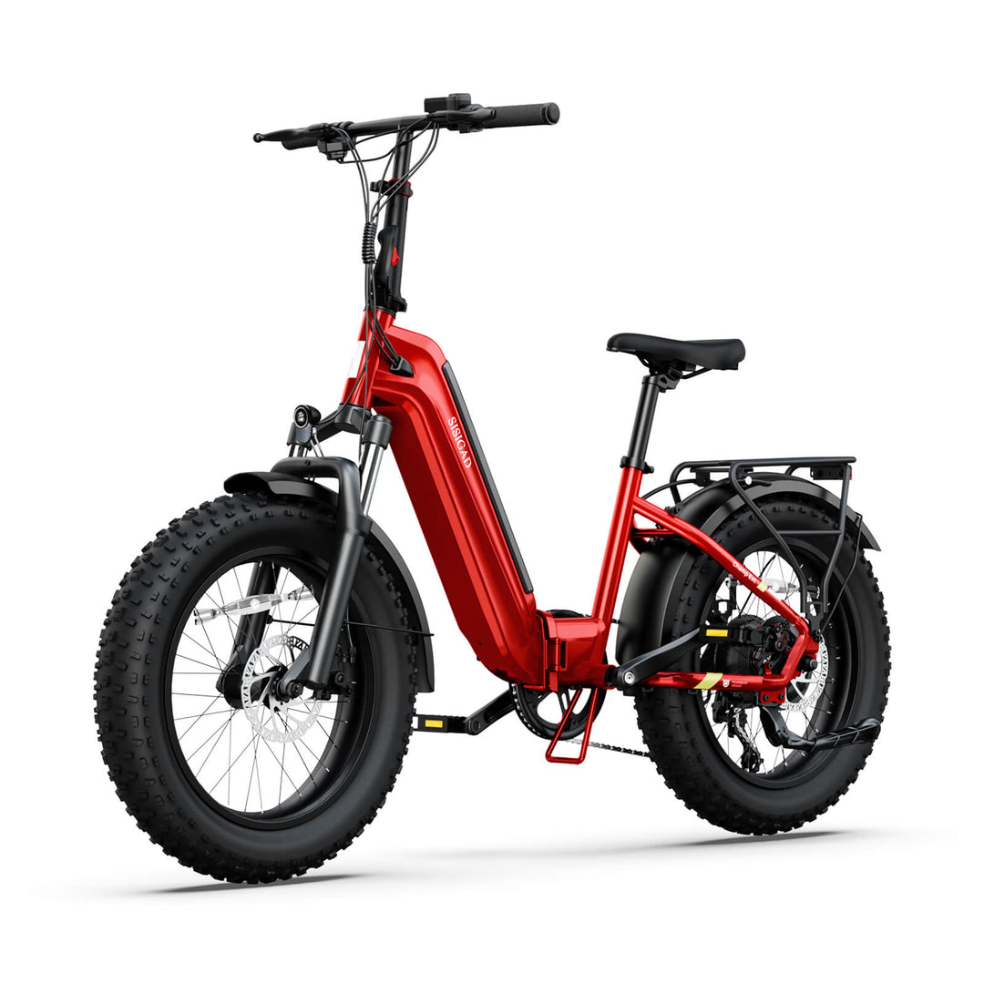 SISIGAD 20" Champ Ext Fat Tire Folding Electric Bike - SISIGAD