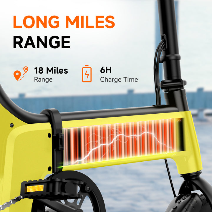 14" Lynx Plus Folding Electric Bike for Kids - SISIGAD