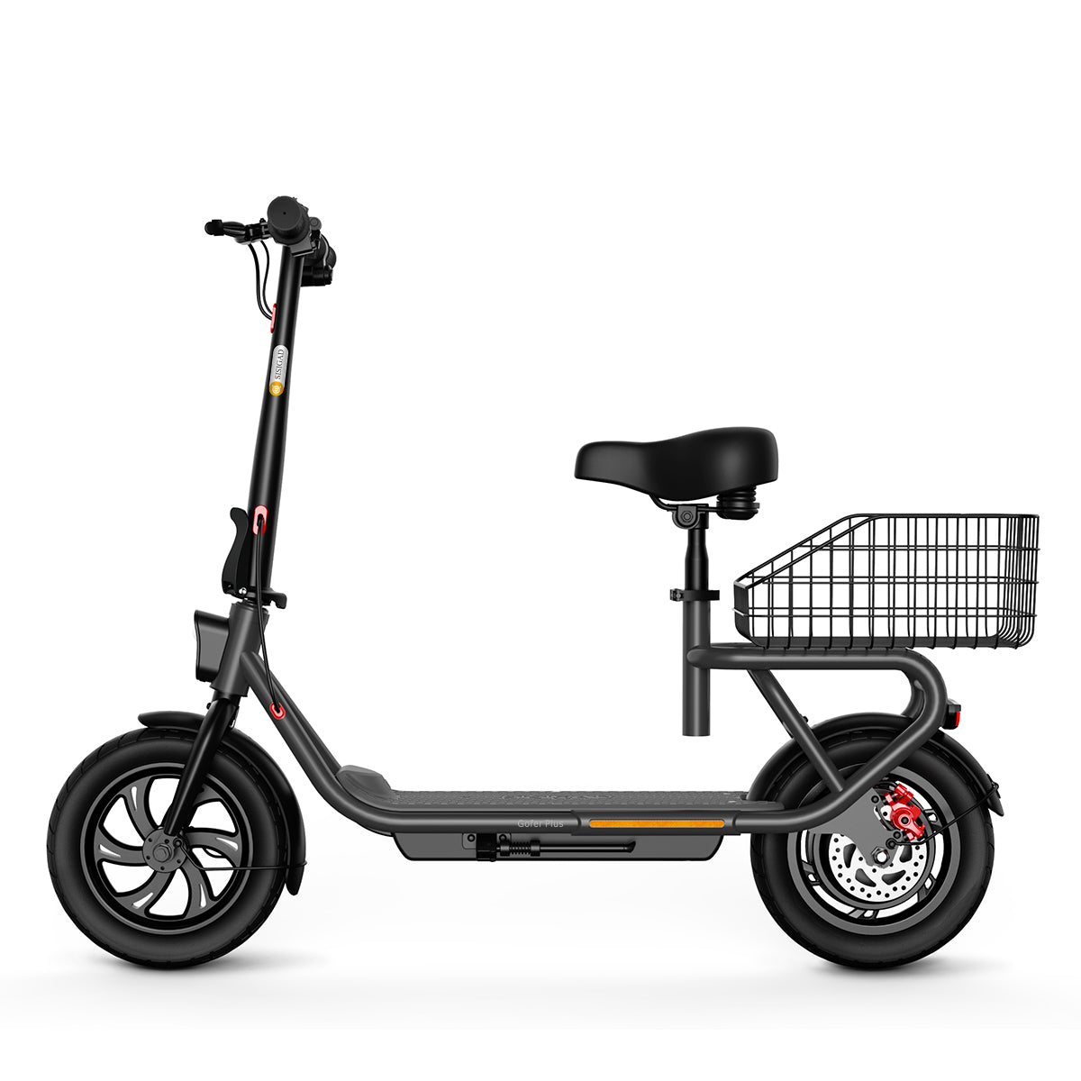 Sisigad Gofer Plus 12“ Fat Tire Electric Bike For Shopping