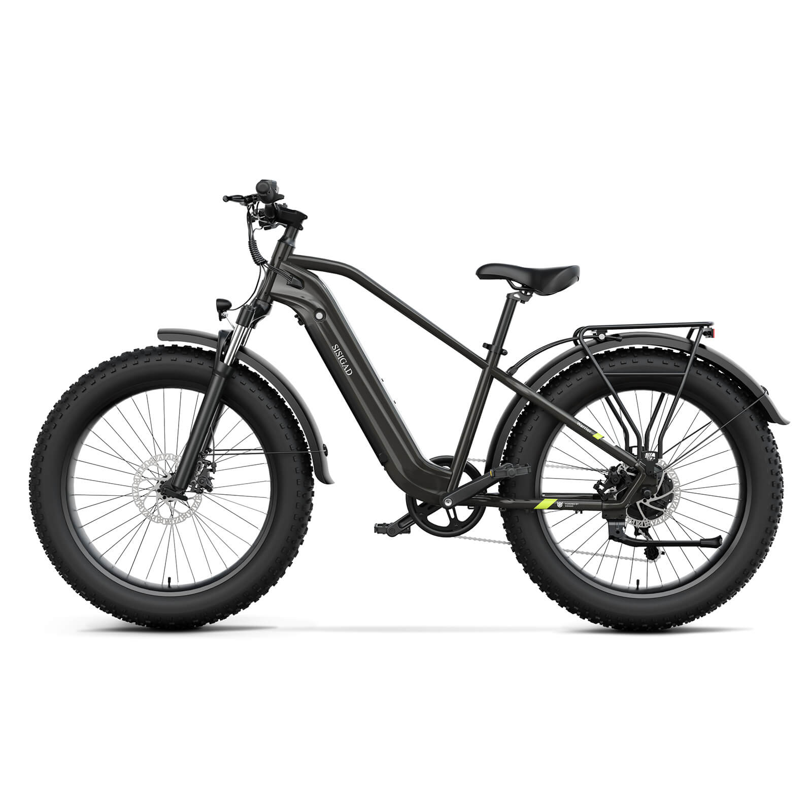 Vélo électrique Frike Fat Tire 26" - Moteur 250W, Batterie 36V - Tout Terrain Rouge/blanc - 2024