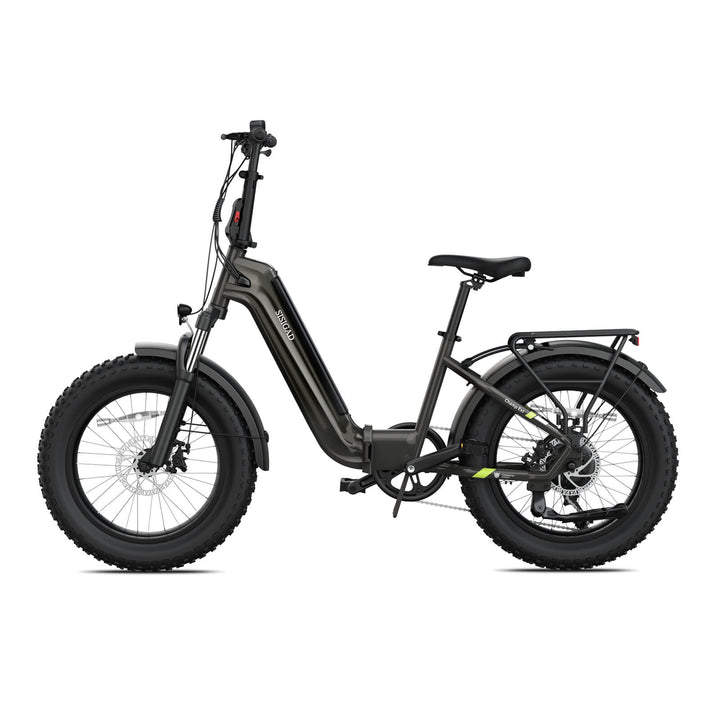 SISIGAD 20" Champ Ext Fat Tire Folding Electric Bike - SISIGAD