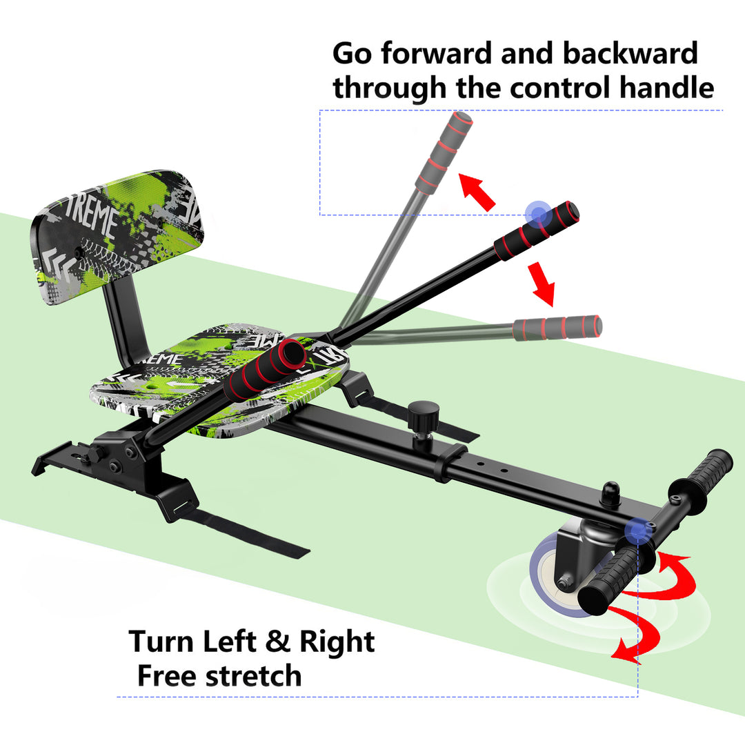 hoverboard kart set attachment|balancing scooter|SisigaSISIGAD 6.5" Hoverboard  A12+Kart 2 - SISIGAD