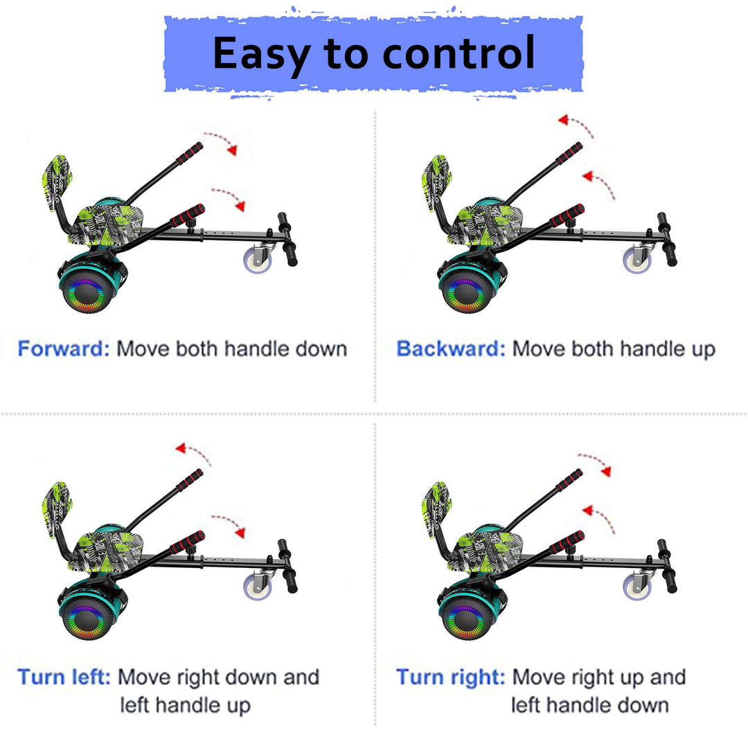 hoverboard kart set attachment|balancing scooter|Sisiga