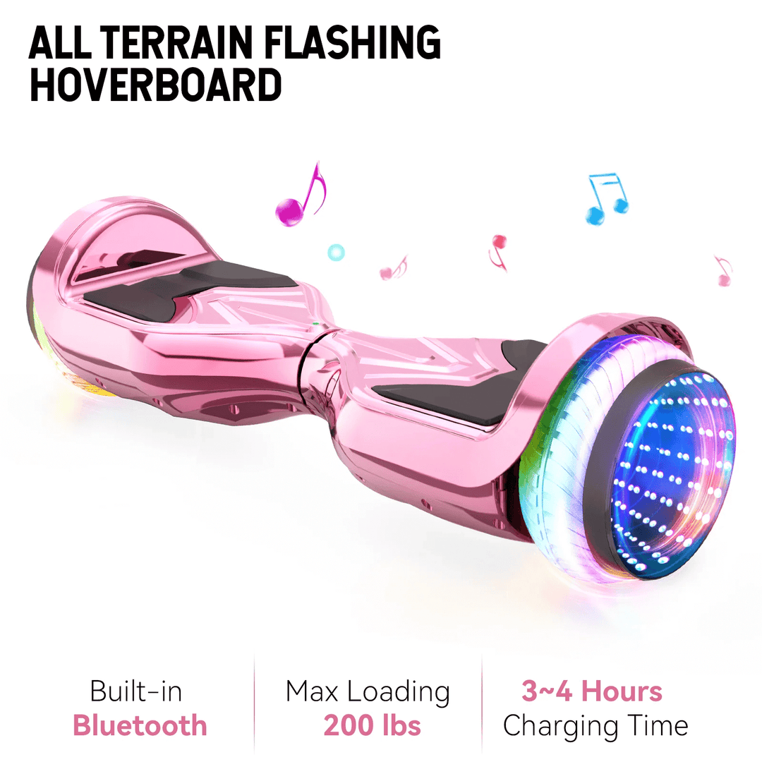 bluetooth hoverboard|what is a hoverboard|Sisigad-SISIGAD A26 6.5" Hoverboard,Narrow tire with Bluetooth and LED lights, UL2272 Certified - SISIGAD